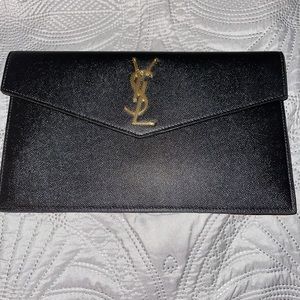 100 % Authentic Saint Laurent Envelope clutch bag